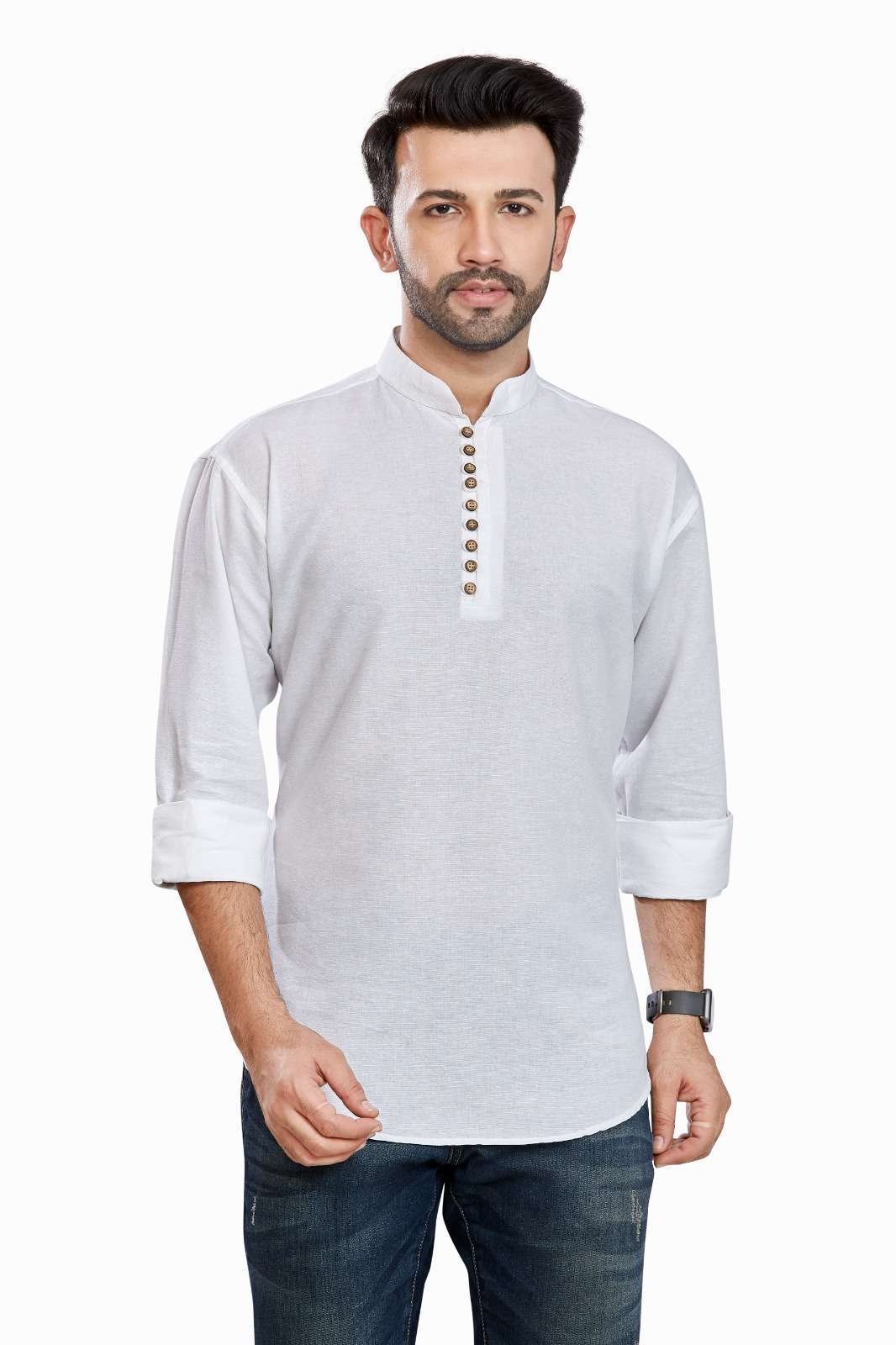 outluk short kurta vol 1 pure cotton kurta