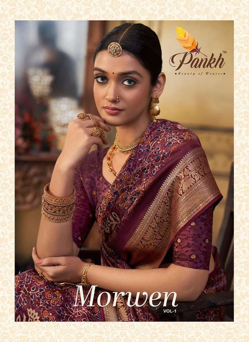 pankh morwen vol 1 series 3701-3706 Pure Viscose saree