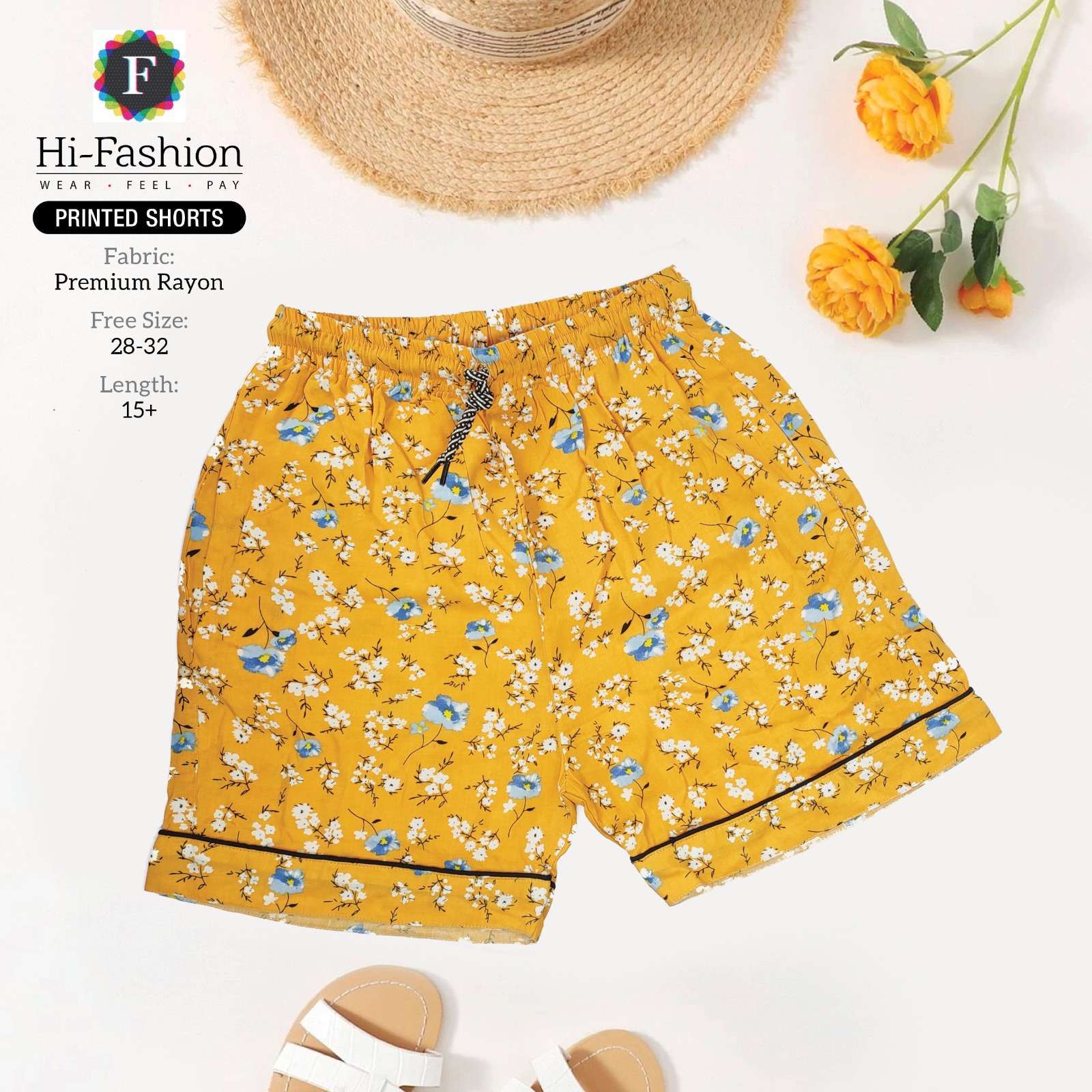 pr printed shorts comfortable summer wear collection