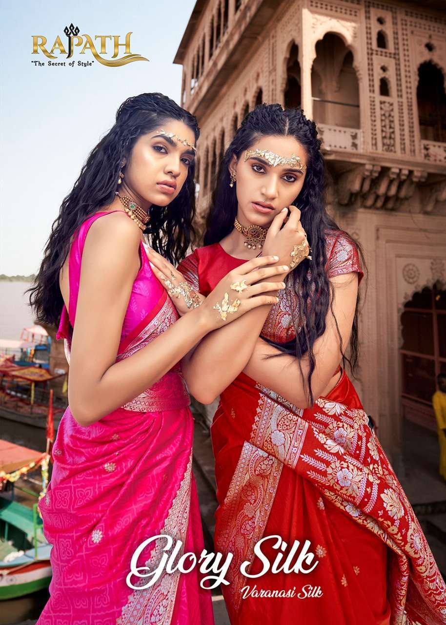 rajpath glory silk series 72001-72006 Pure Sattin Silk saree