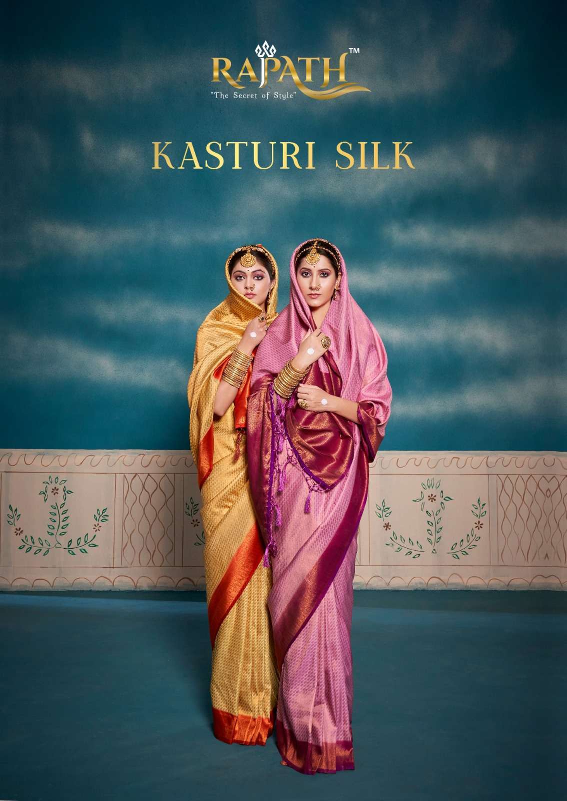 rajpath kasturi silk series 144001-144006 pure Kanchivaram silk saree