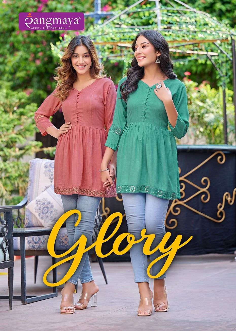 rangmaya glory series 101-105 Bombay imported fabric kurti