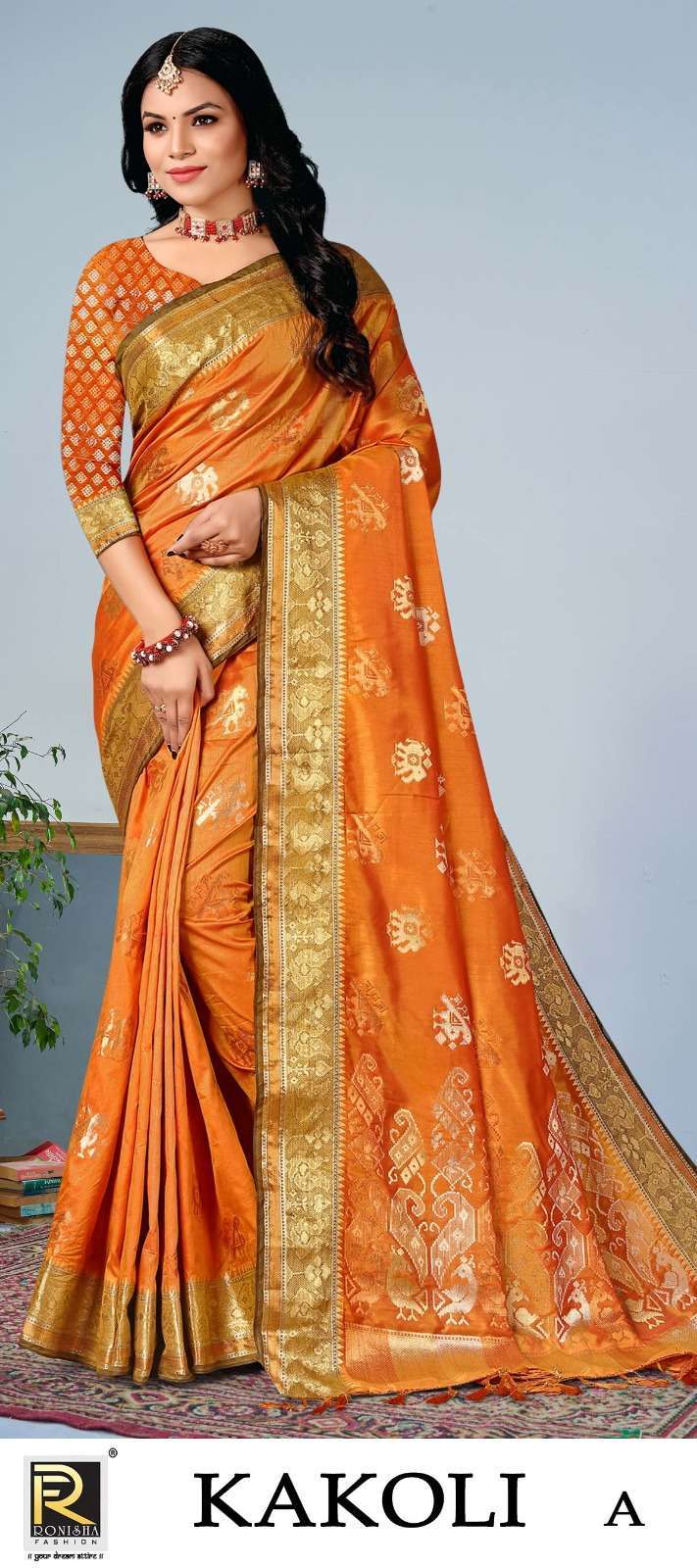 ranjna saree Kakoli banarasi silk saree