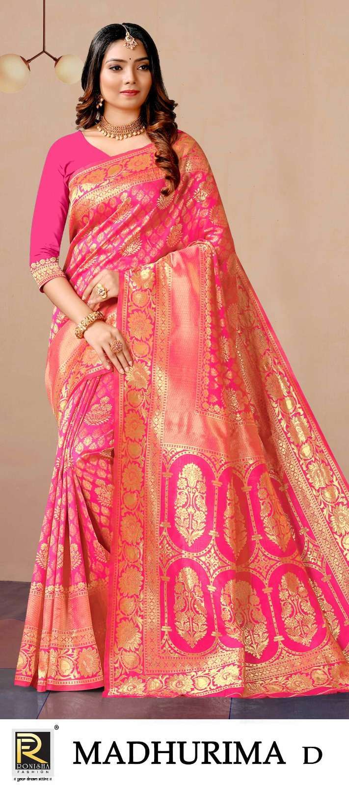 Ranjna saree Madhurima silk fabric saree