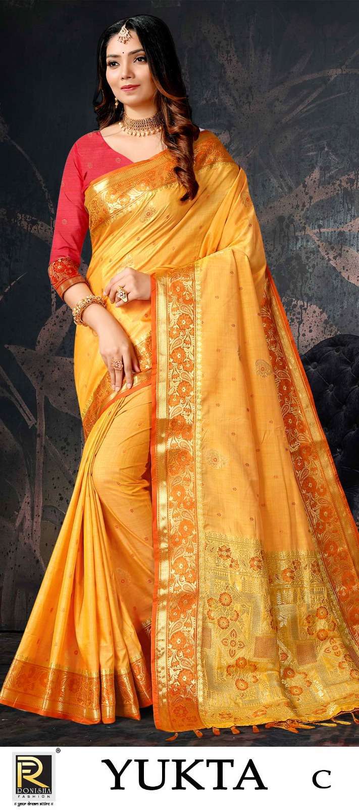 ranjna saree Yukta banarasi silk saree