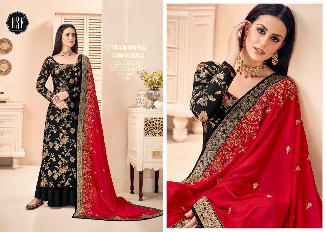 rsf swag vol 1 series 13604  Banarasi silk suit
