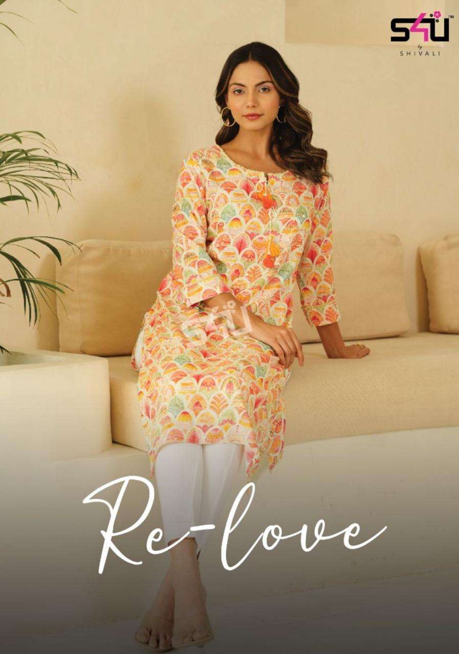 s4u shivali re-love series 01-07 cotton rayon kurti 