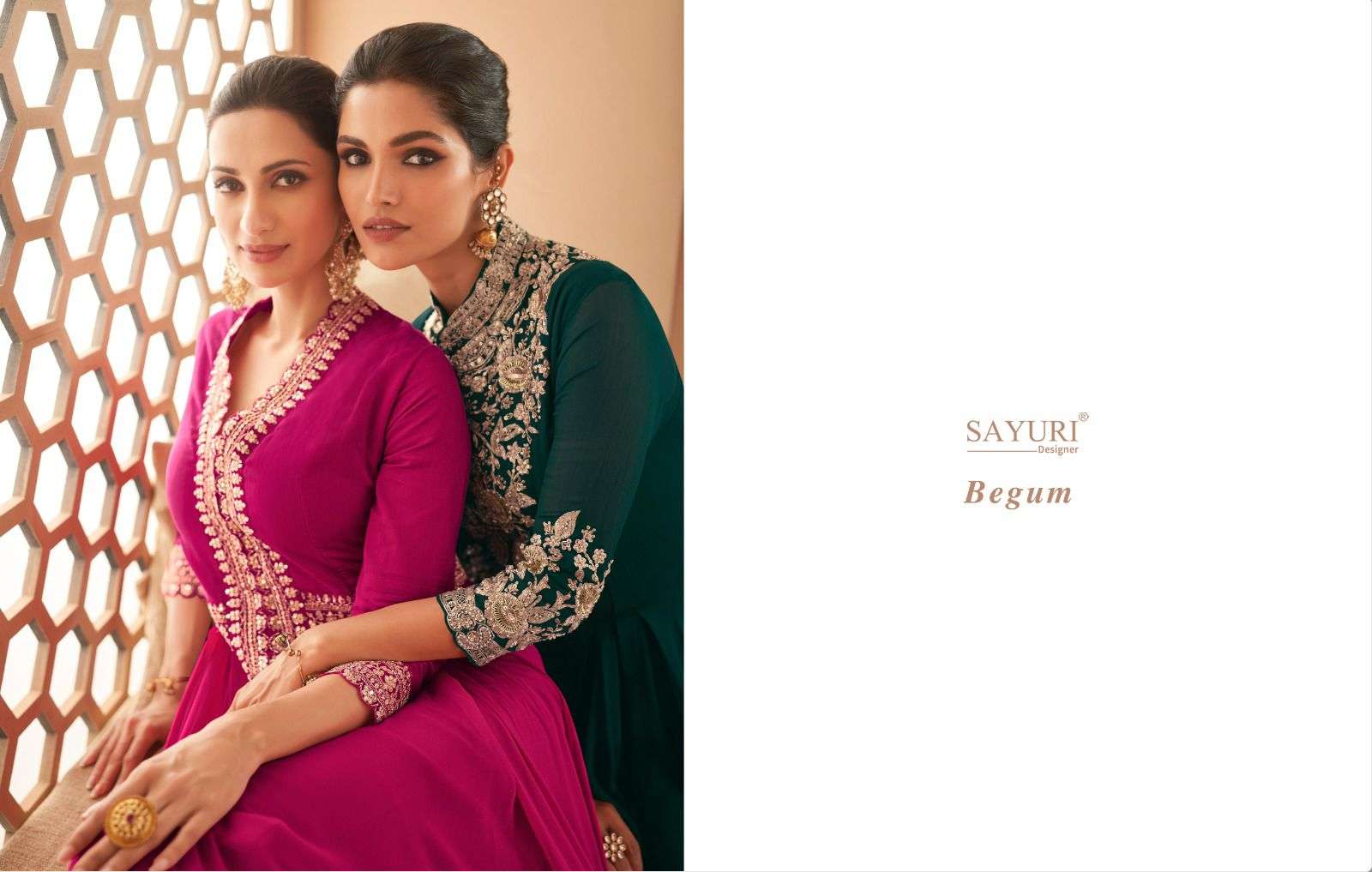 Sayuri begum designer real georgette suit 