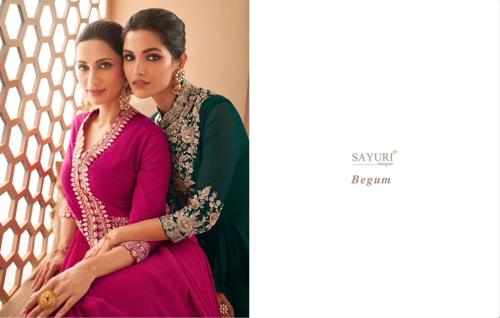 sayuri begum series 5246-5248 real georgette suit 