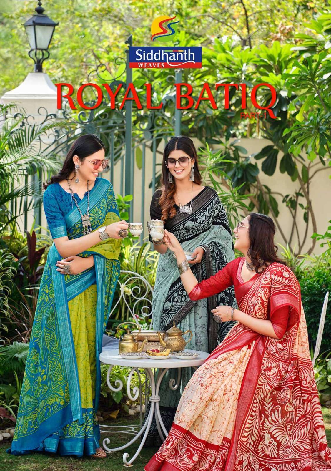 siddhanth weaves royal batiq vol 1 series 89000-89007 fancy saree