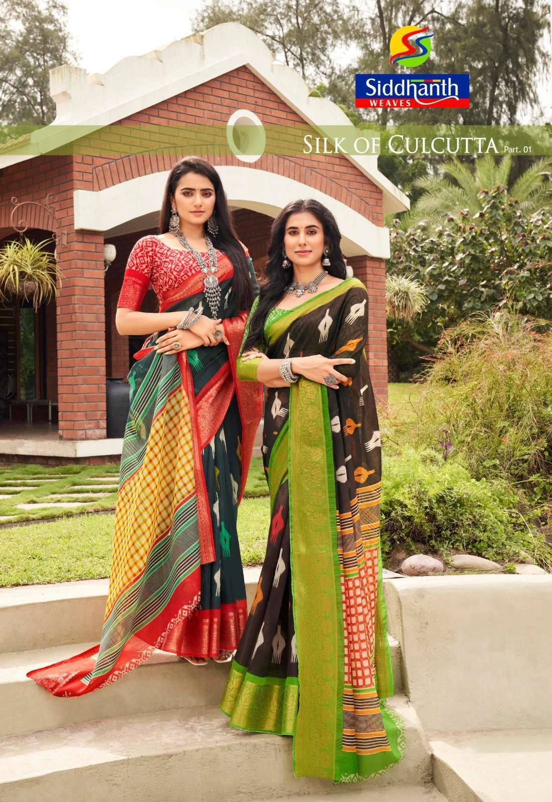 siddhanth weaves silk of culcutta vol 1 series 36001-36005 Cotton saree