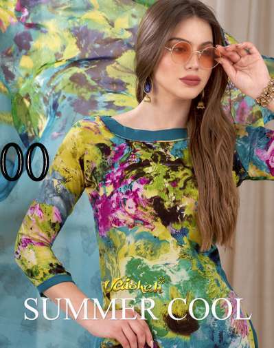 vaishali summer cool series 5401-2424 pure crape suit 