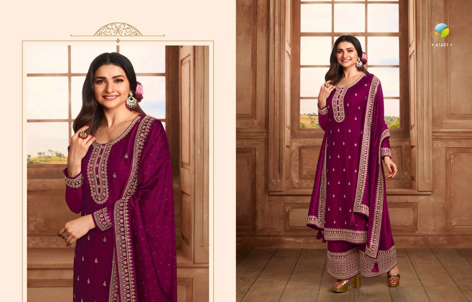 Vinay shaheen vol 3 designer embroidery suit