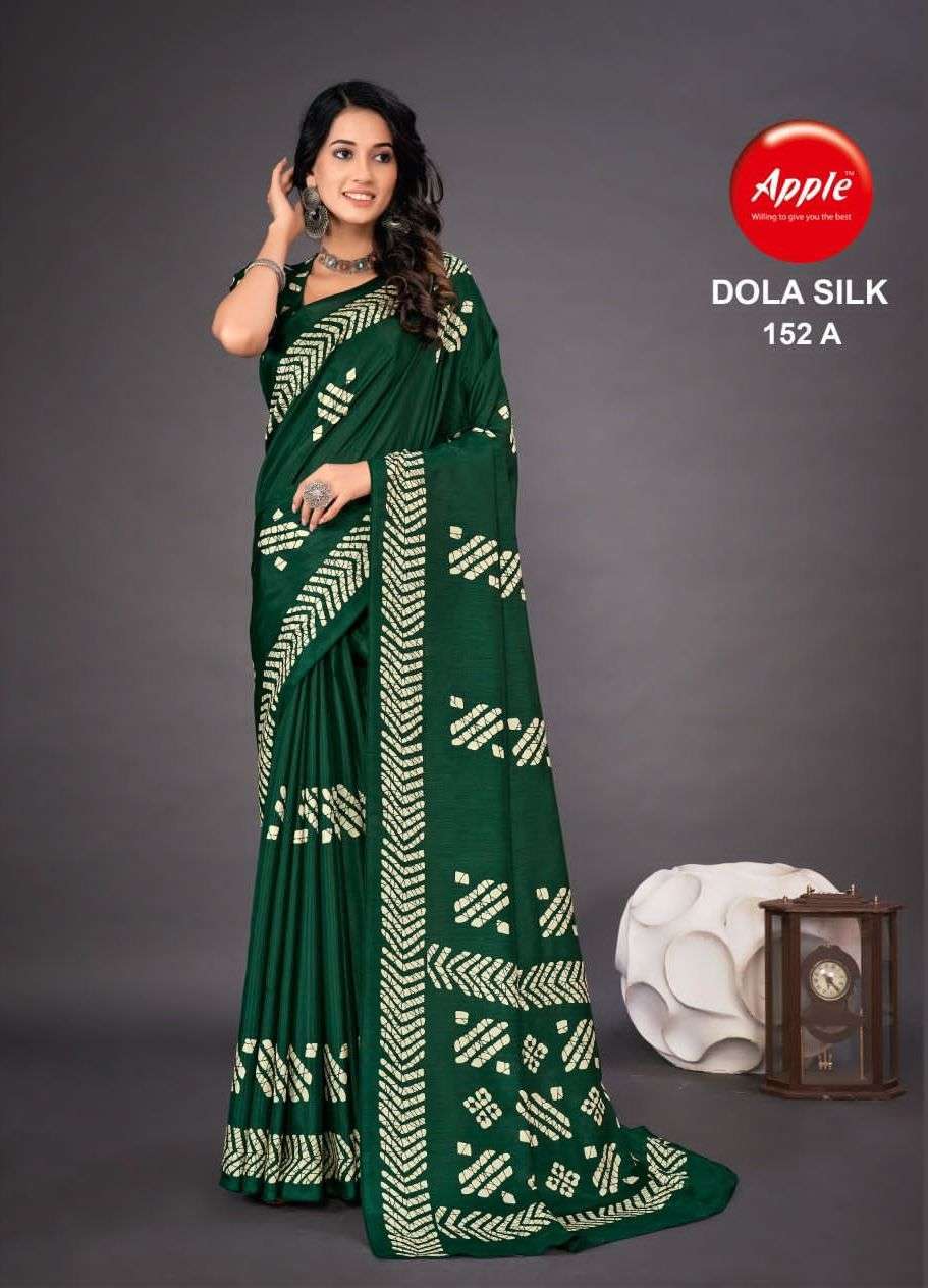 apple saree dola silk series 137-154 Dola silk saree