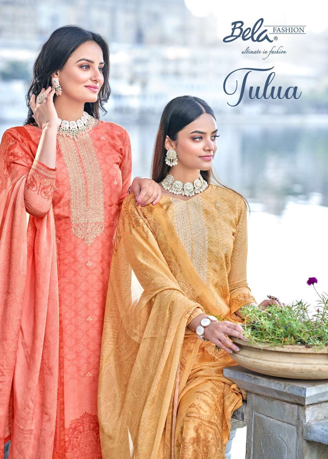 bela fashion tulua series 4113-4119 pure muslin suit 