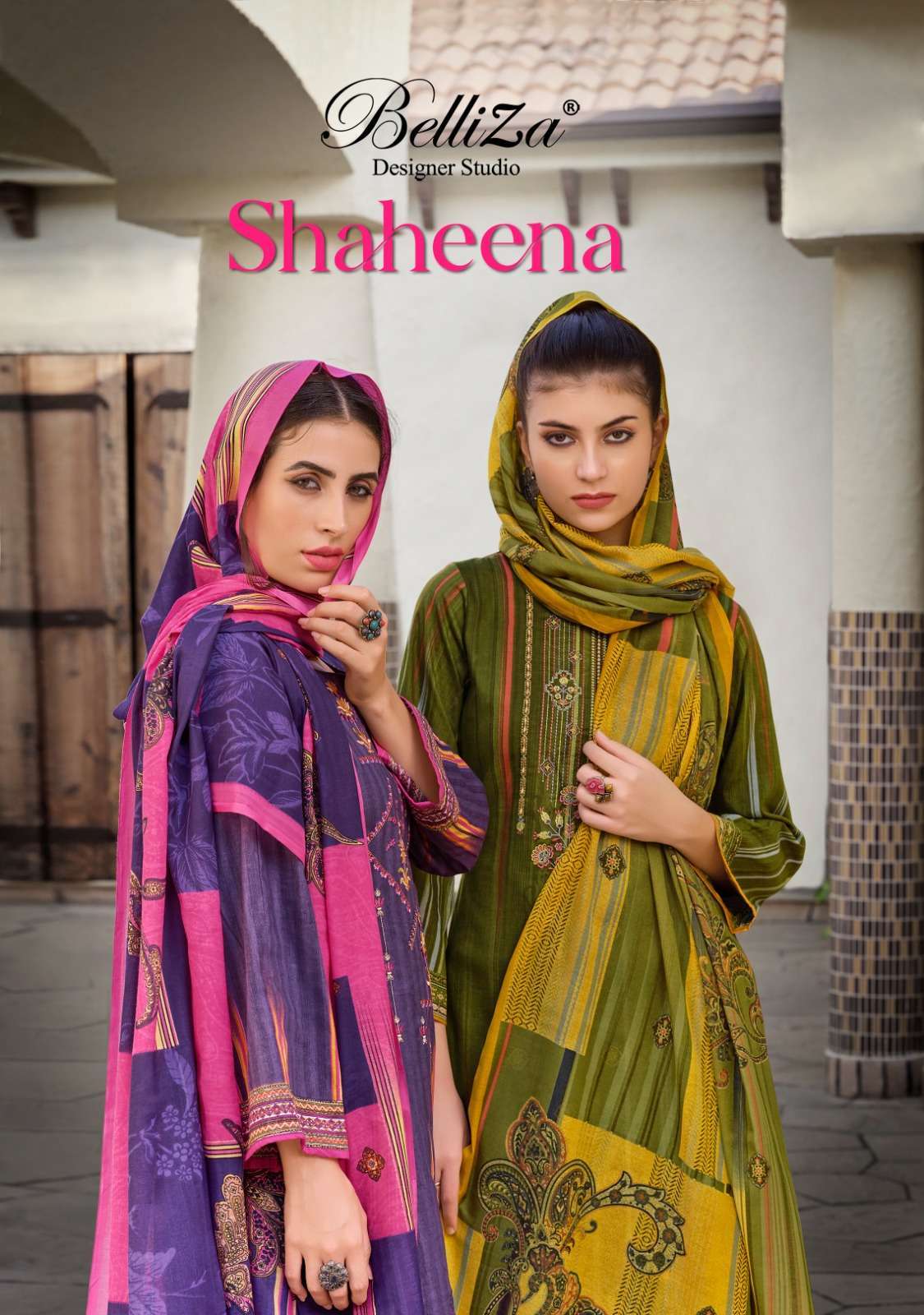 belliza shaheena series 792001-792010 Pure Cotton suit