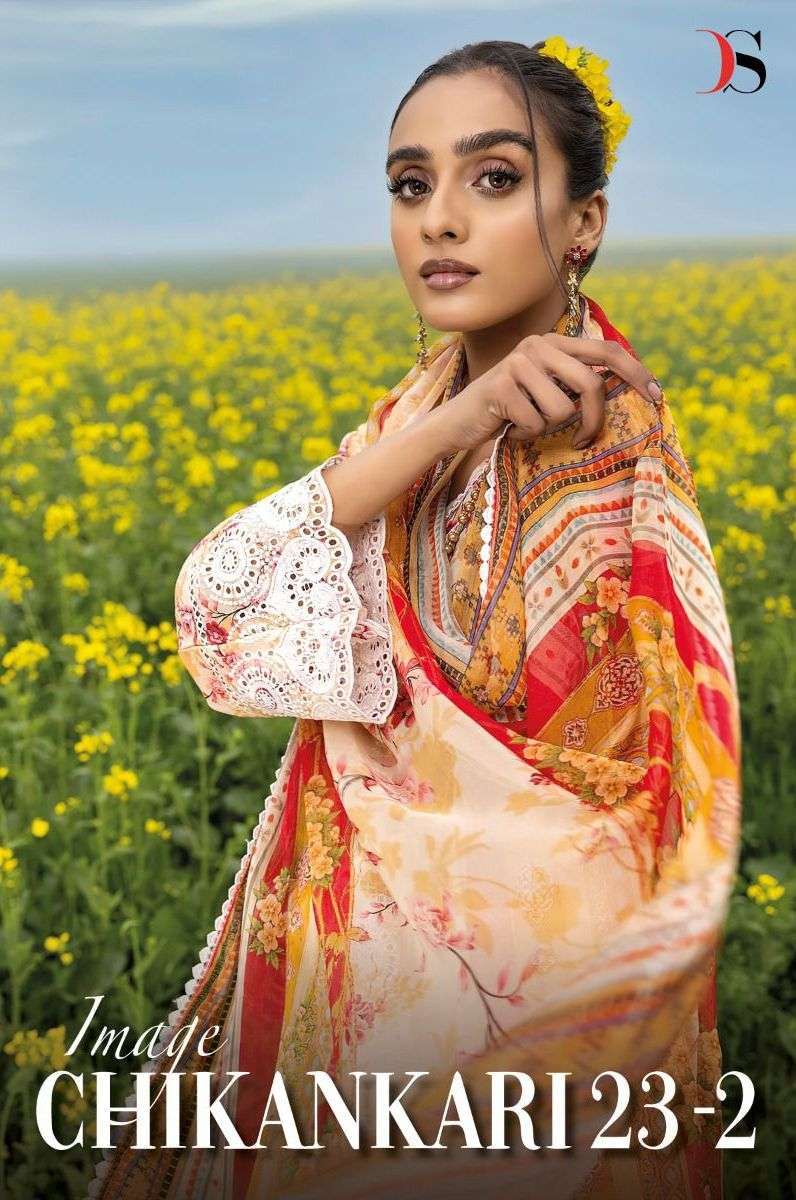 deepsy image chikankari collection 23 vol 2 series 3211-3218 pure cotton suit