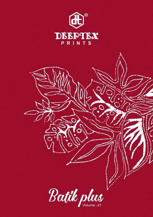 Deeptex Batik Plus Vol-21 series 2101-2110 Pure Cotton suit