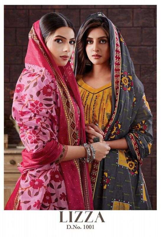 Devi Lizza Vol-1 series 1001-1012 Indo Cotton suit