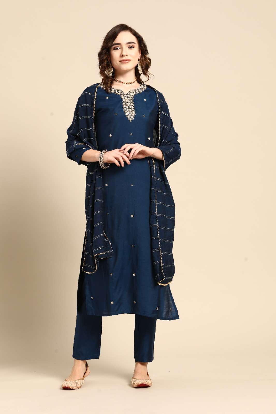 disha designer muslin suit 