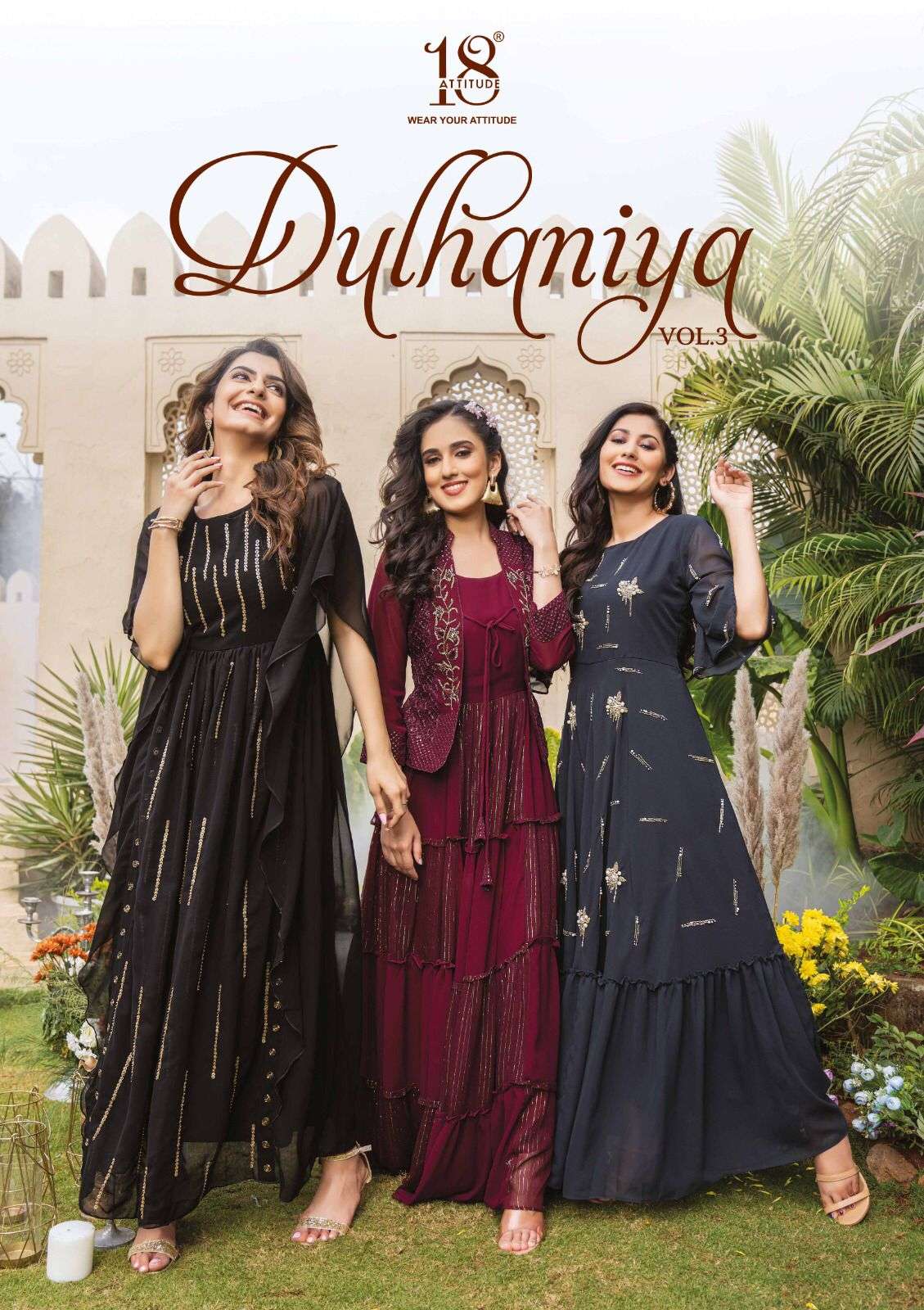 dulhaniya vol 3 designer bember georgette kurti