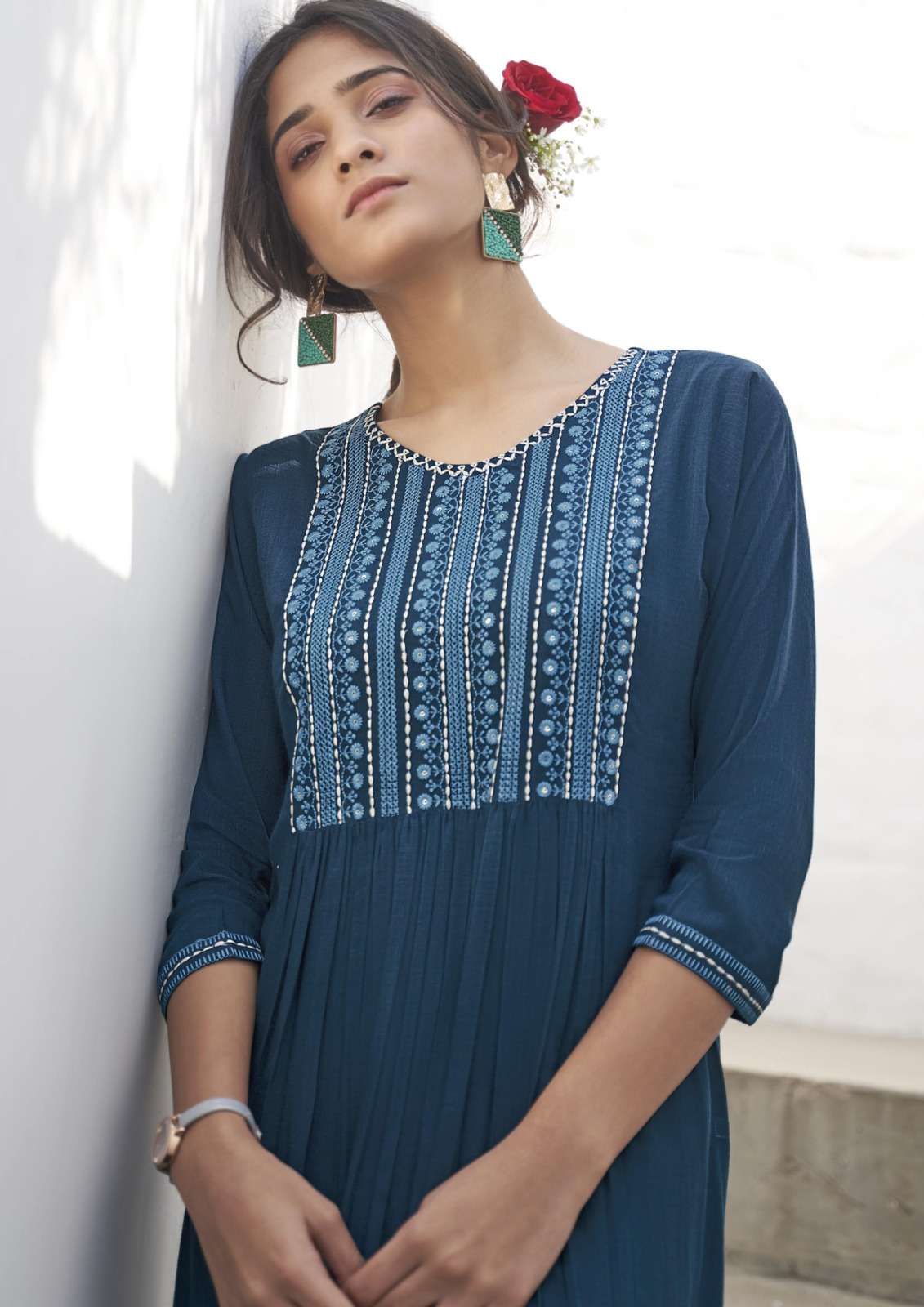 himanshi vol 3 designer viscose rayon kurti 