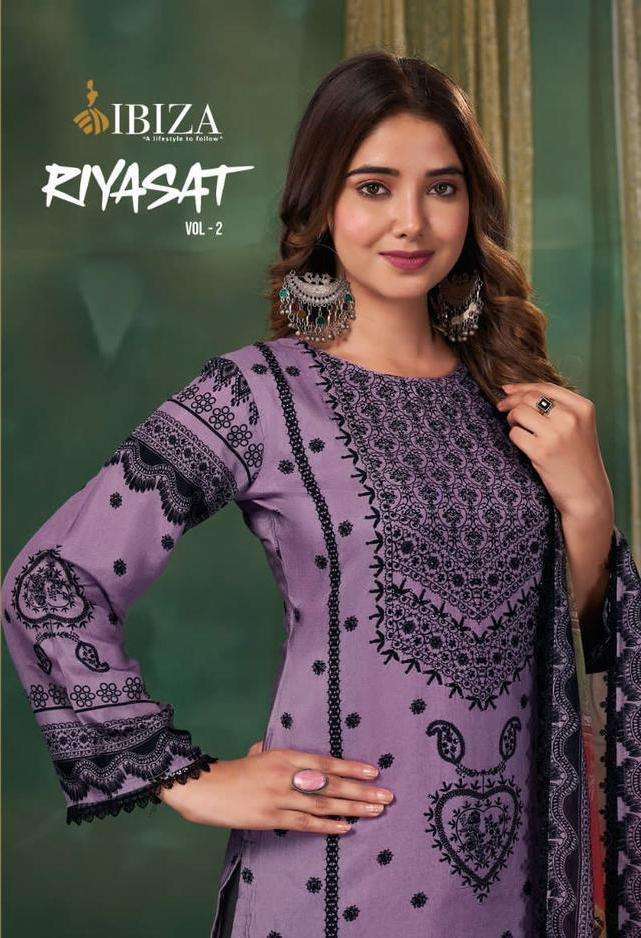 ibiza suit riyasat vol 2 series 10399-10402 pure bemberg suit