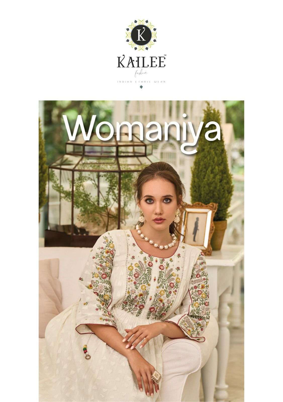 kailee womaniya series 41011-41014 pure cotton gown