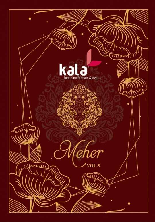 Kala Meher Vol-9 series 4801-4812 Pure Cotton suit
