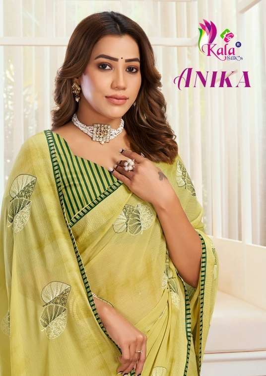 kala silks anika series 1001-1008 weightless saree