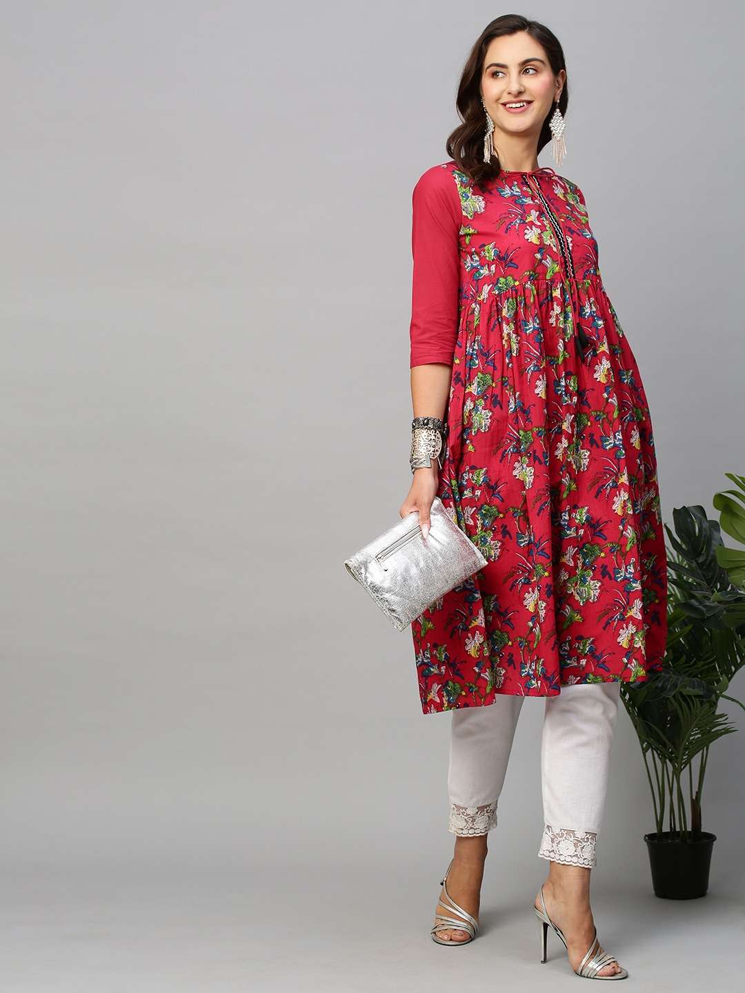 mamta designer printed kurti 