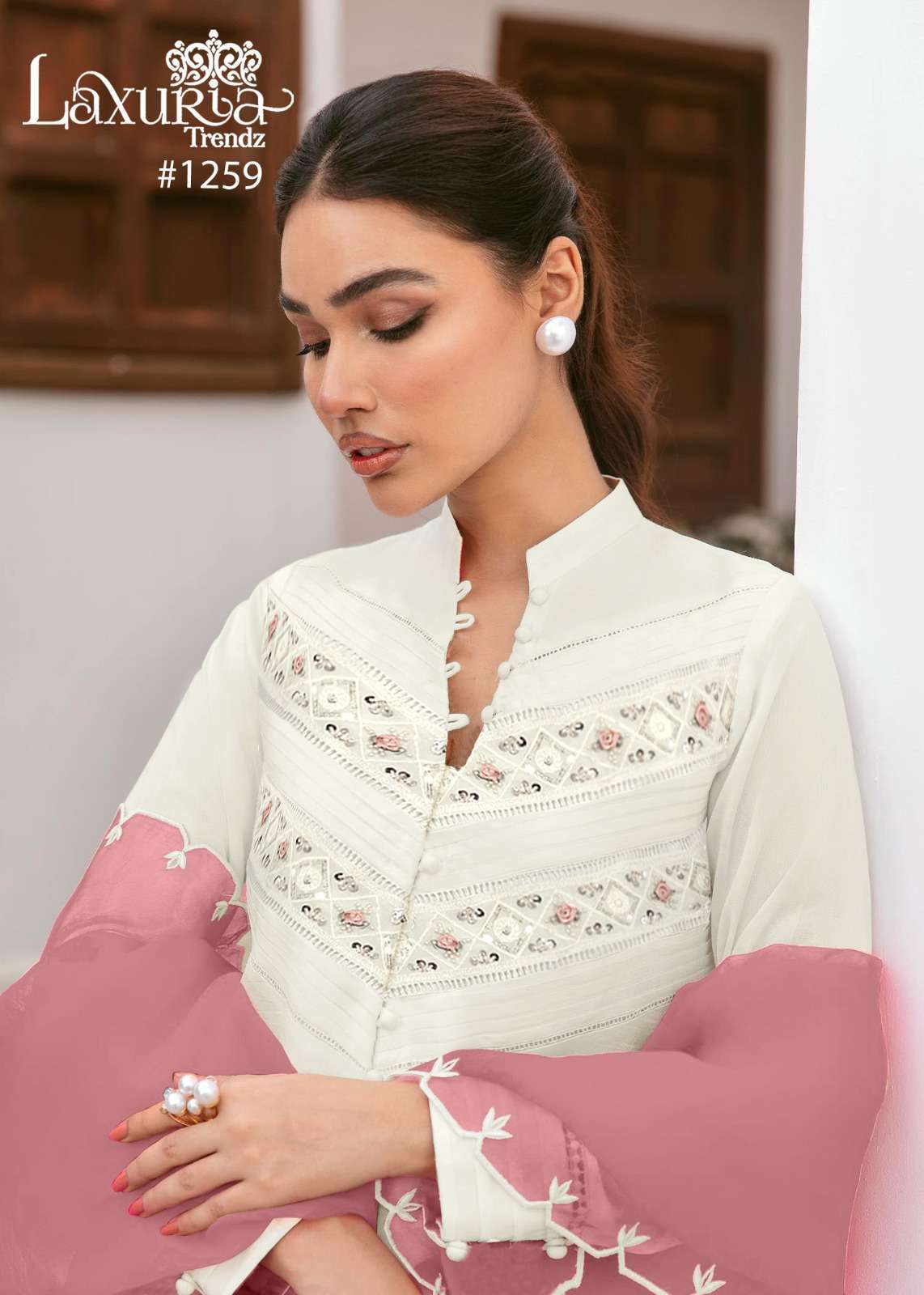 naimat nfs 1063 Pure Fox embroidery work suit
