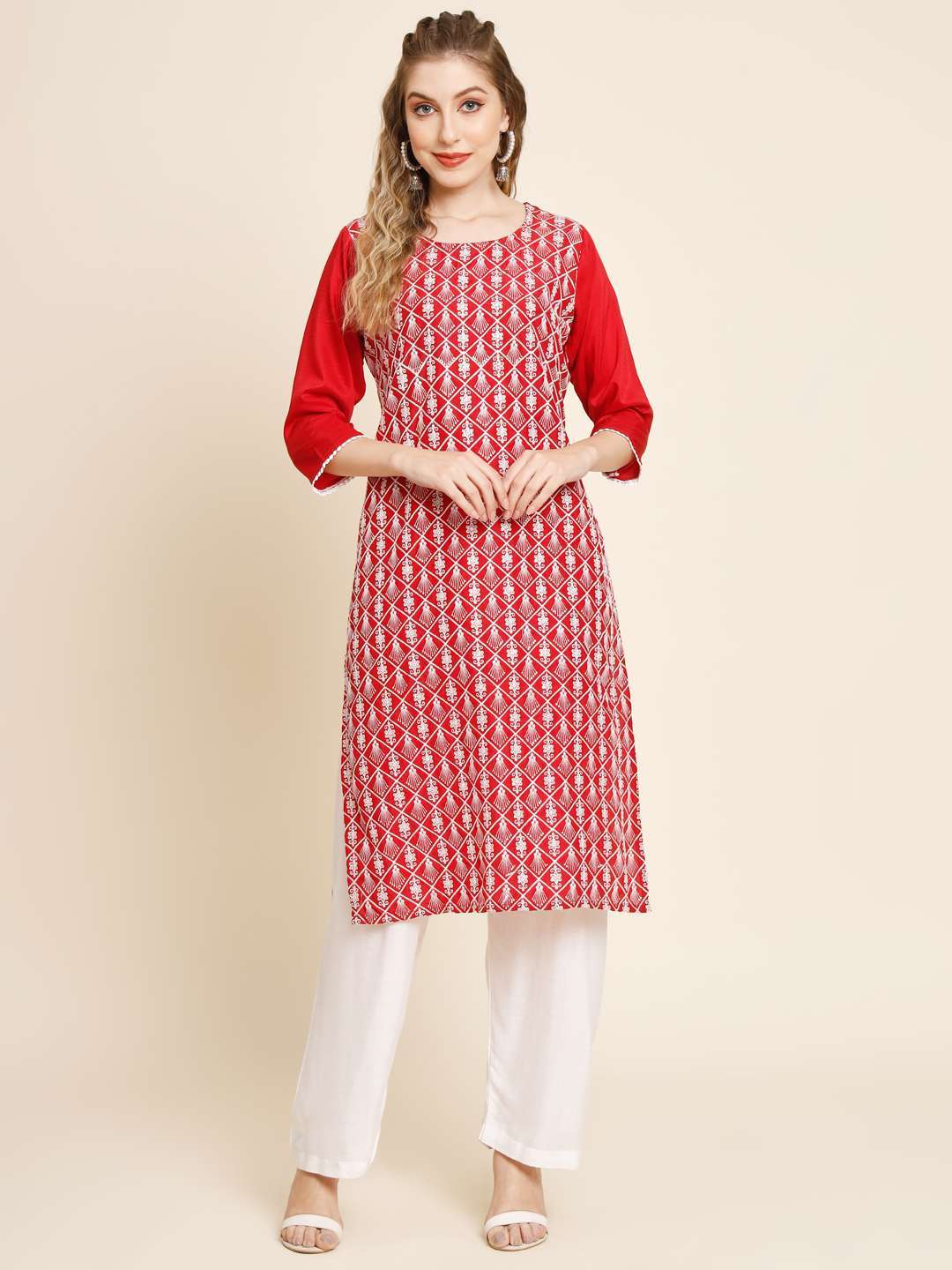 Nexon Soft Georgette Kurta with Embroidery Work 