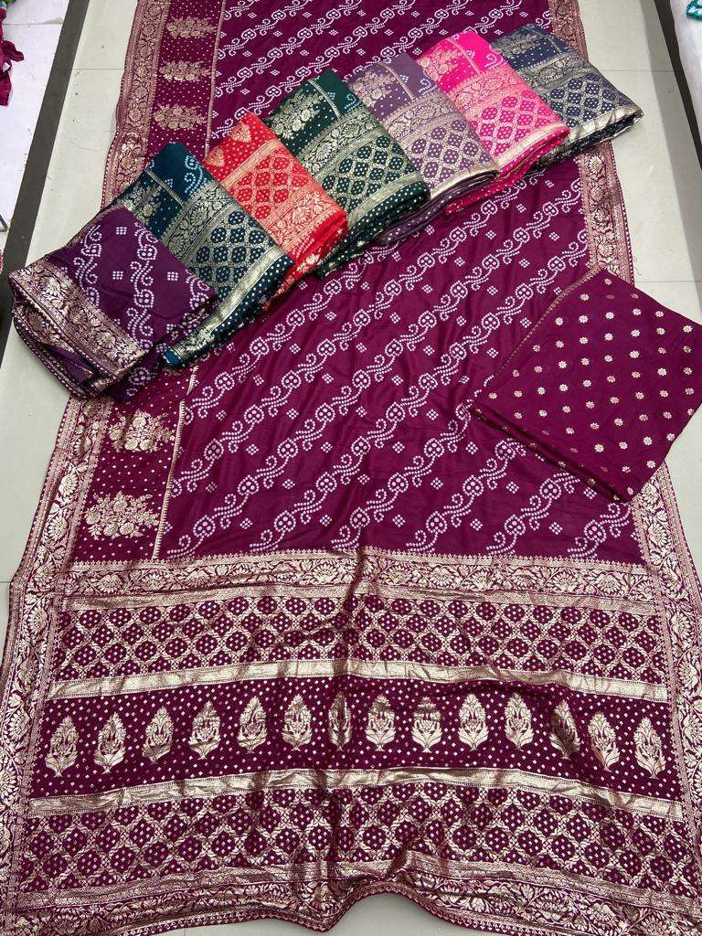 pr jacquard 1107 fantastic festive wear sarees supplier