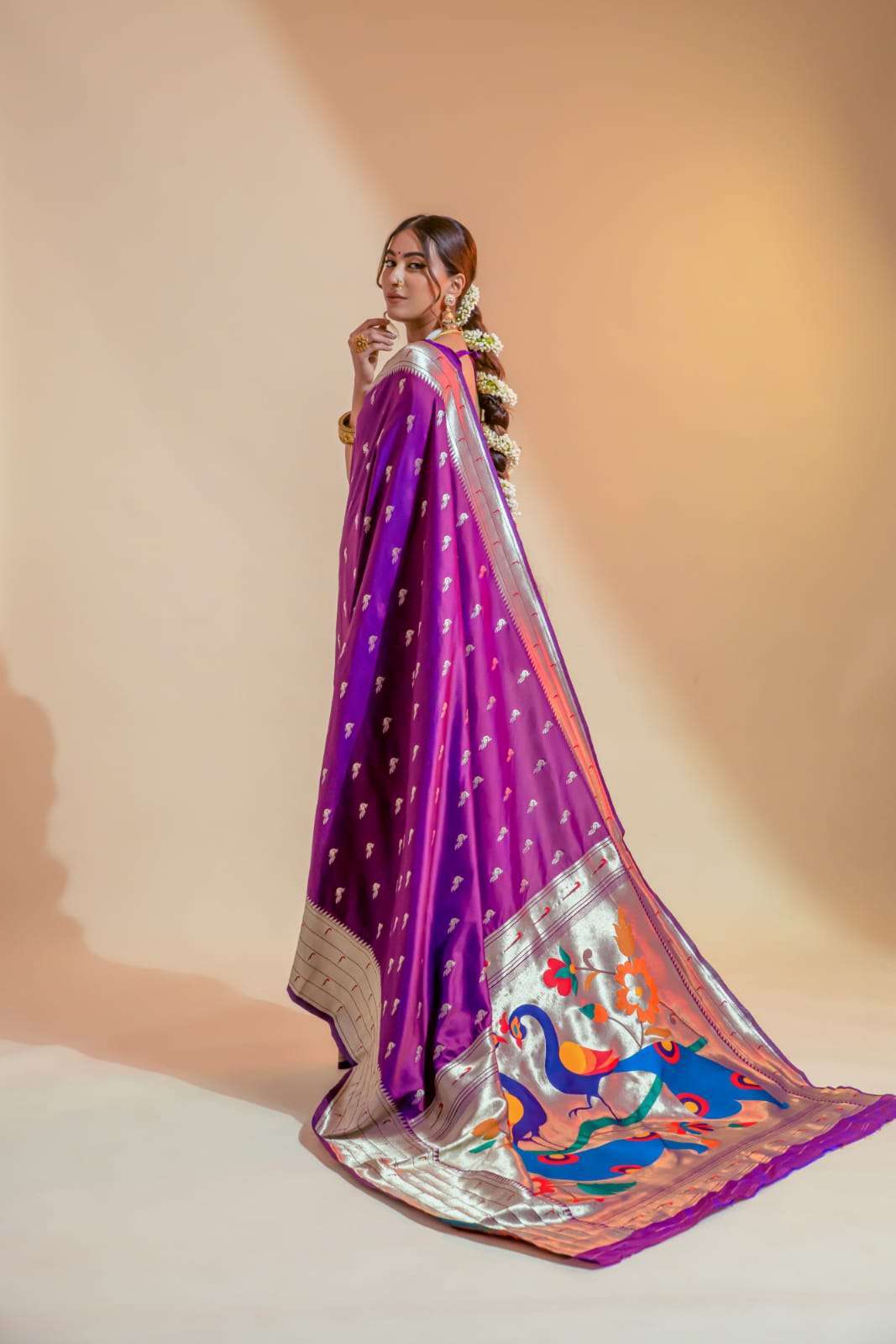 pr pavitra paithani vol 2 series 1001-1006 Pure Paithani Silk saree