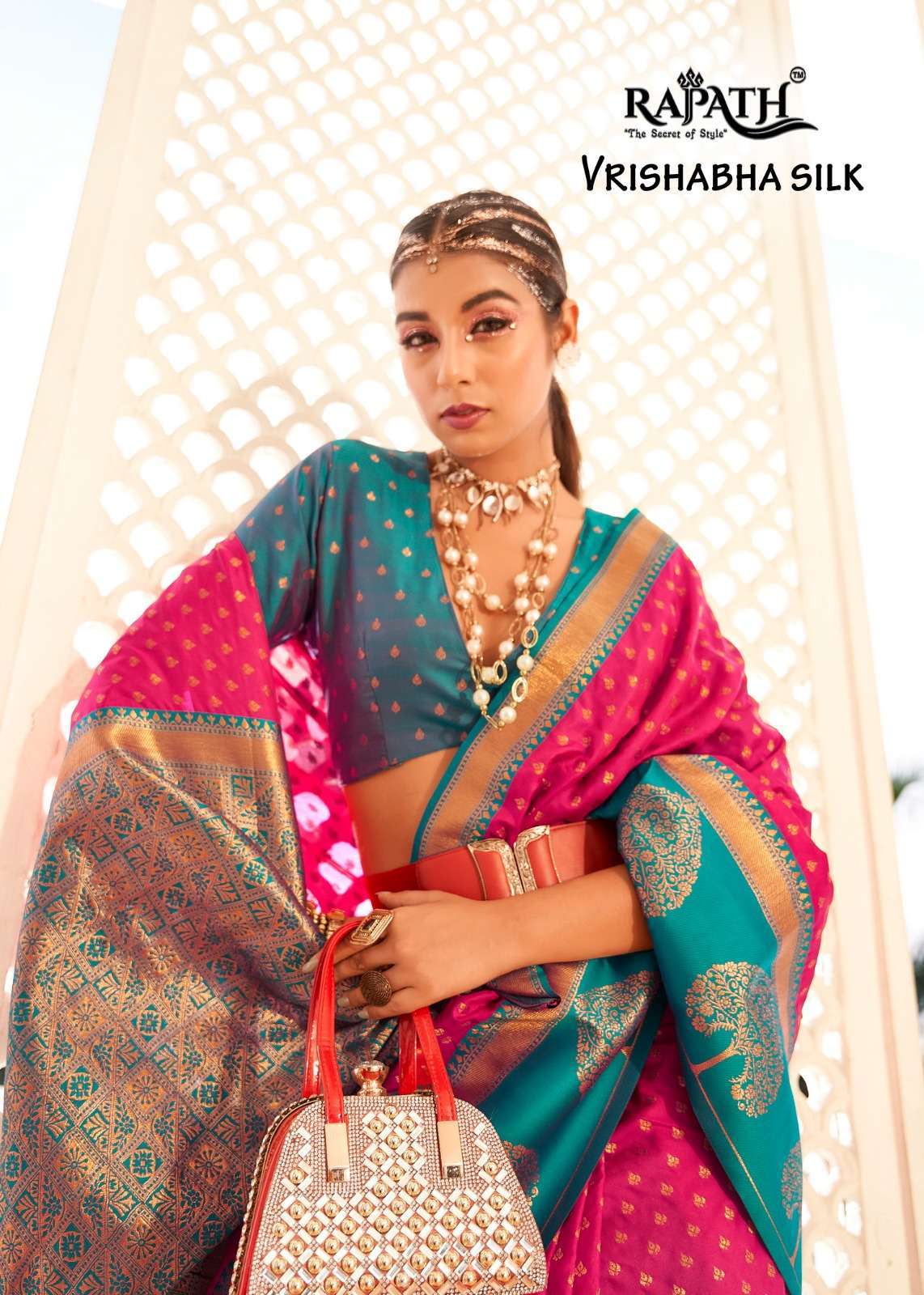 rajpath vrishabha silk series 145001-145008 Soft Banarasi Paithani saree