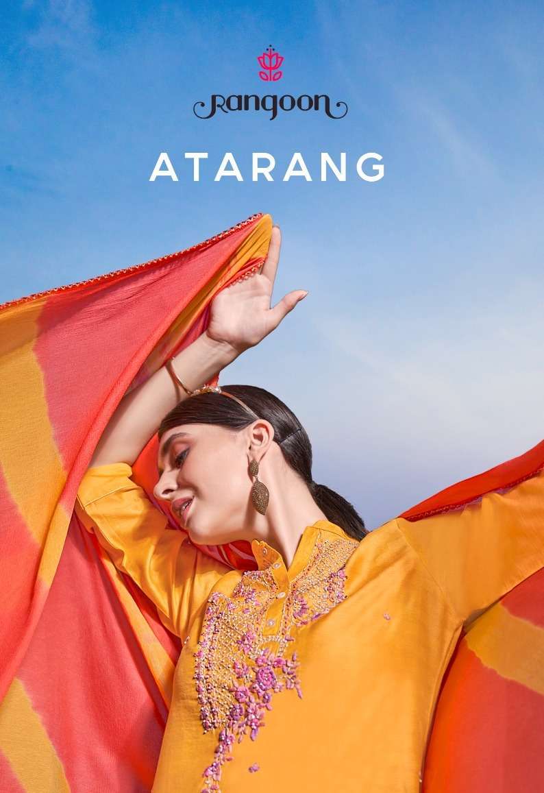 rangoon atrang series 4351-4354 Viscose readymade suit