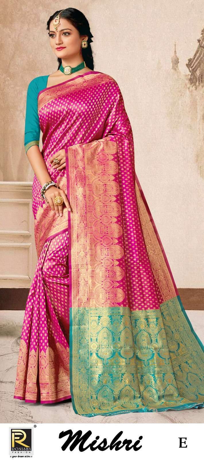 ranjna saree mishri silk fabric saree