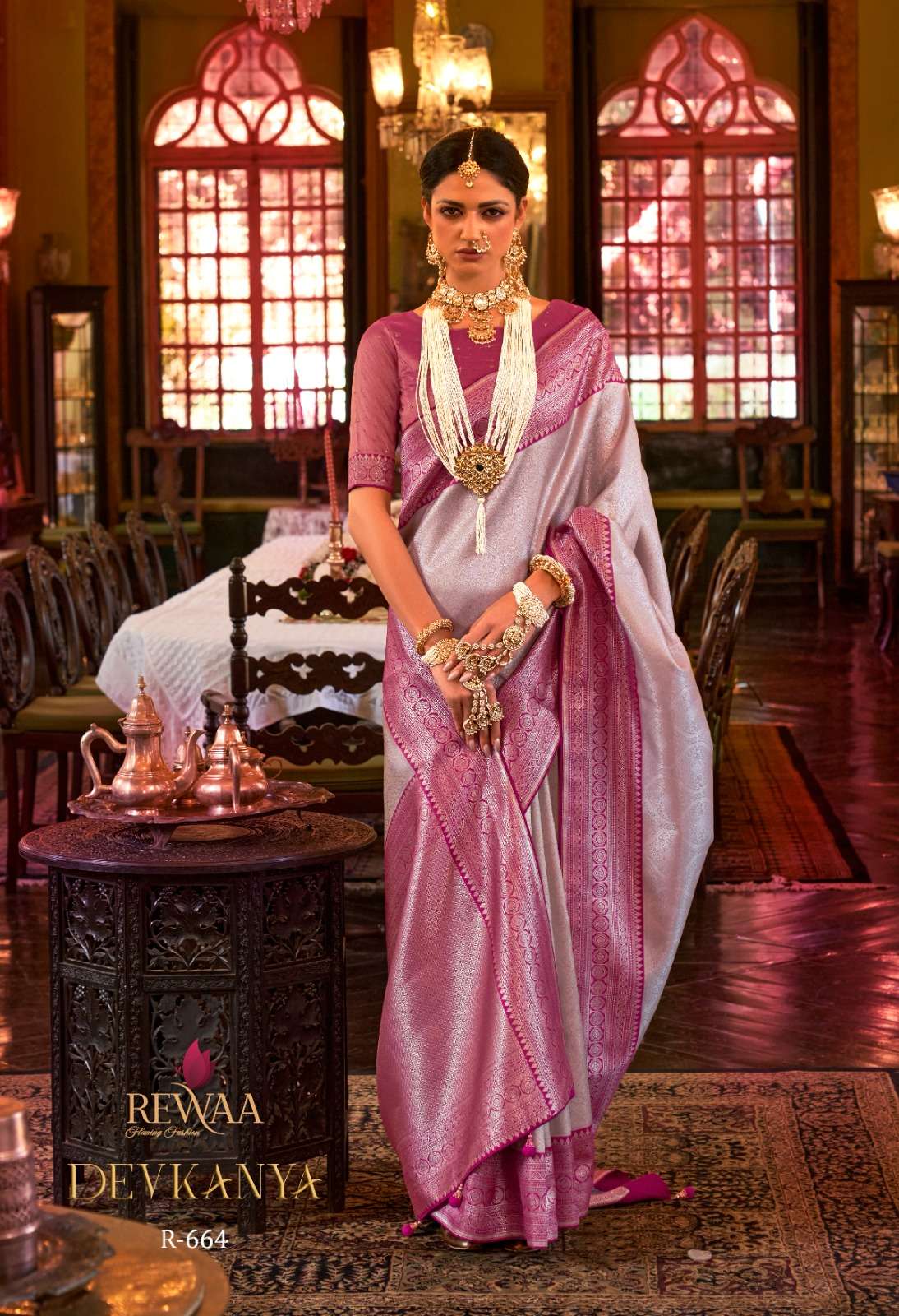 rewaa dekanya designer kanjivaram silk saree