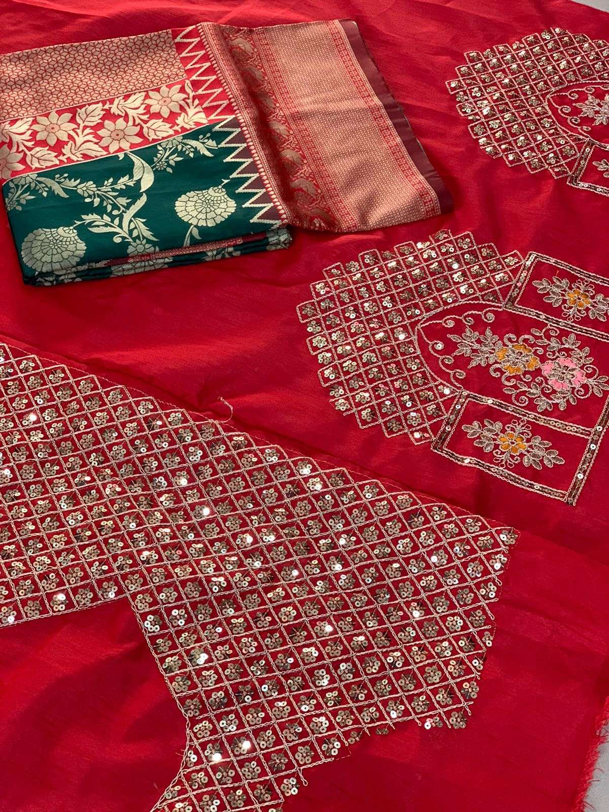 Roopam 3 Banarasi Weaving Silk Saree