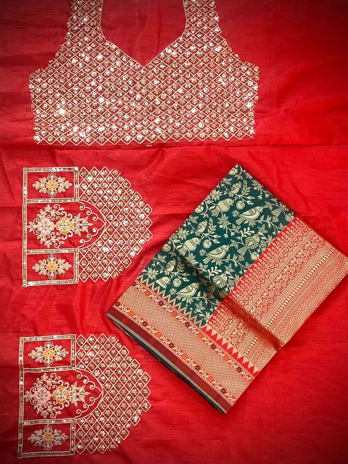 Roopam 4 Banarasi Weaving Silk Saree