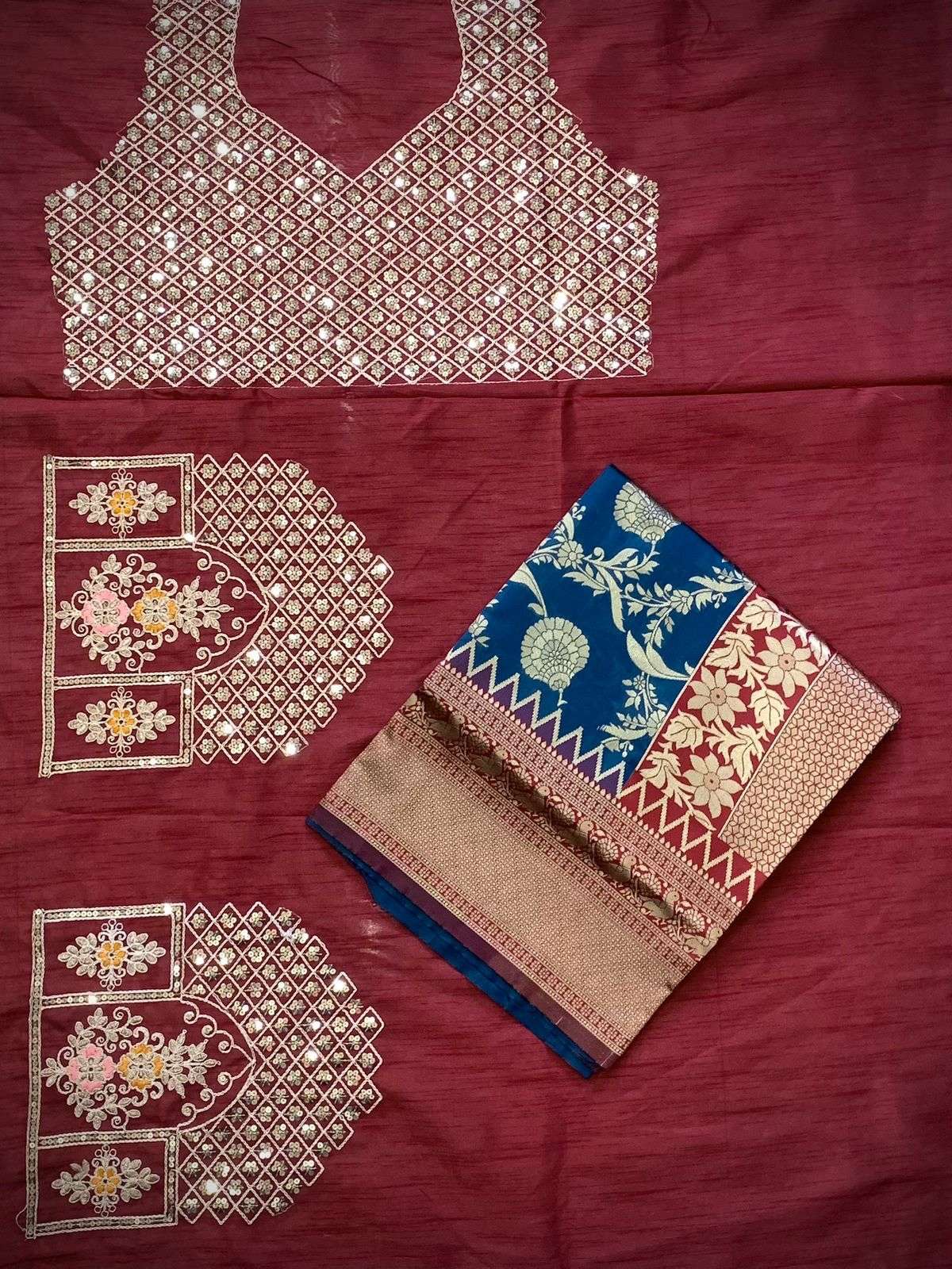 Roopam 6 Banarasi Weaving Silk Saree 