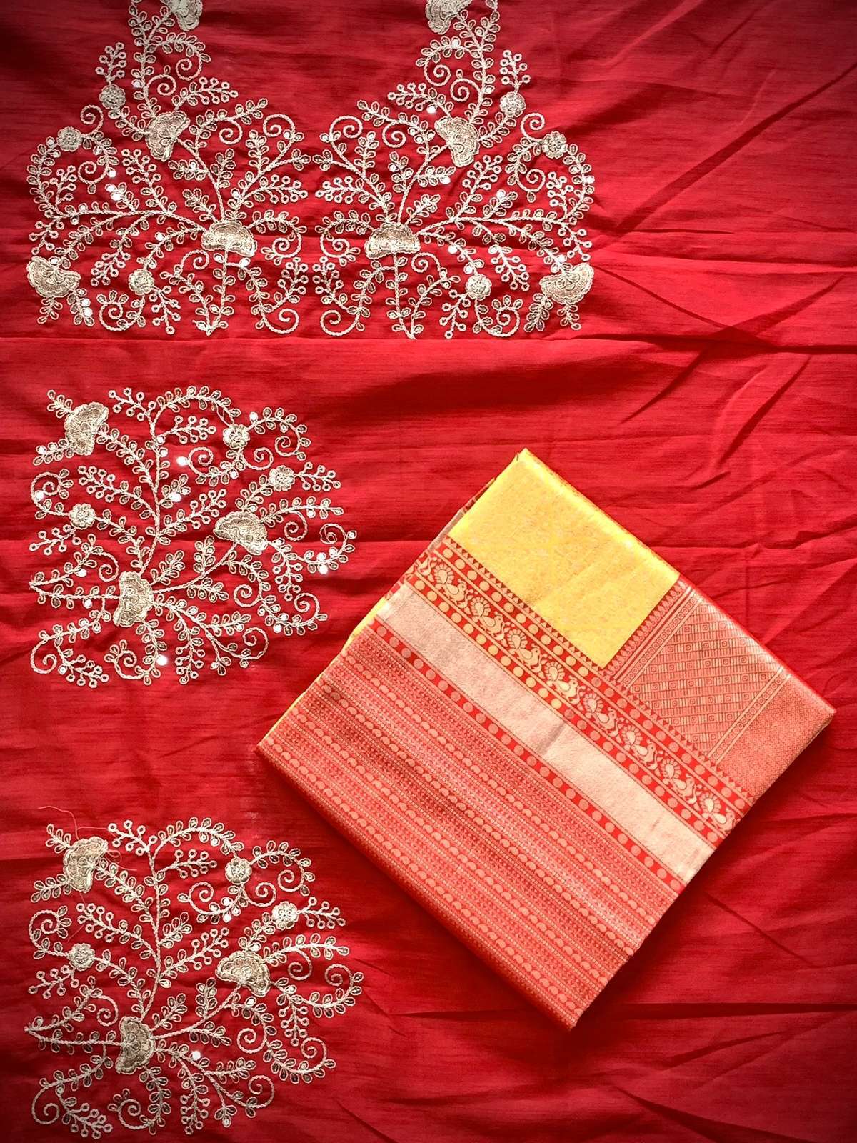 Roopam 7 Banarasi Weaving Silk Saree