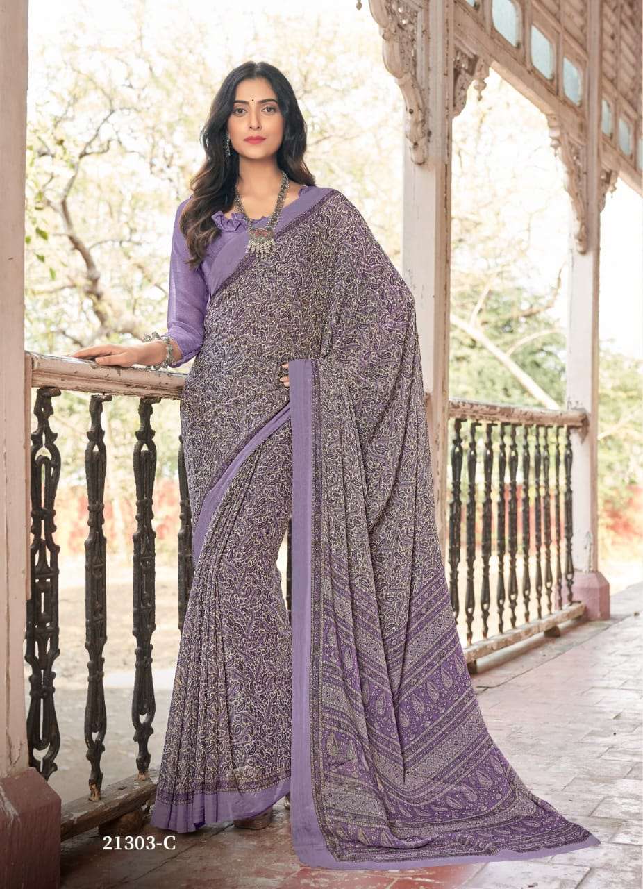 ruchi star chiffon-94 21302 series chiffon saree