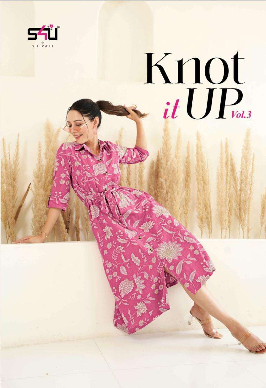 s4u knot it up vol 3 series 01-06 Cotton kurti