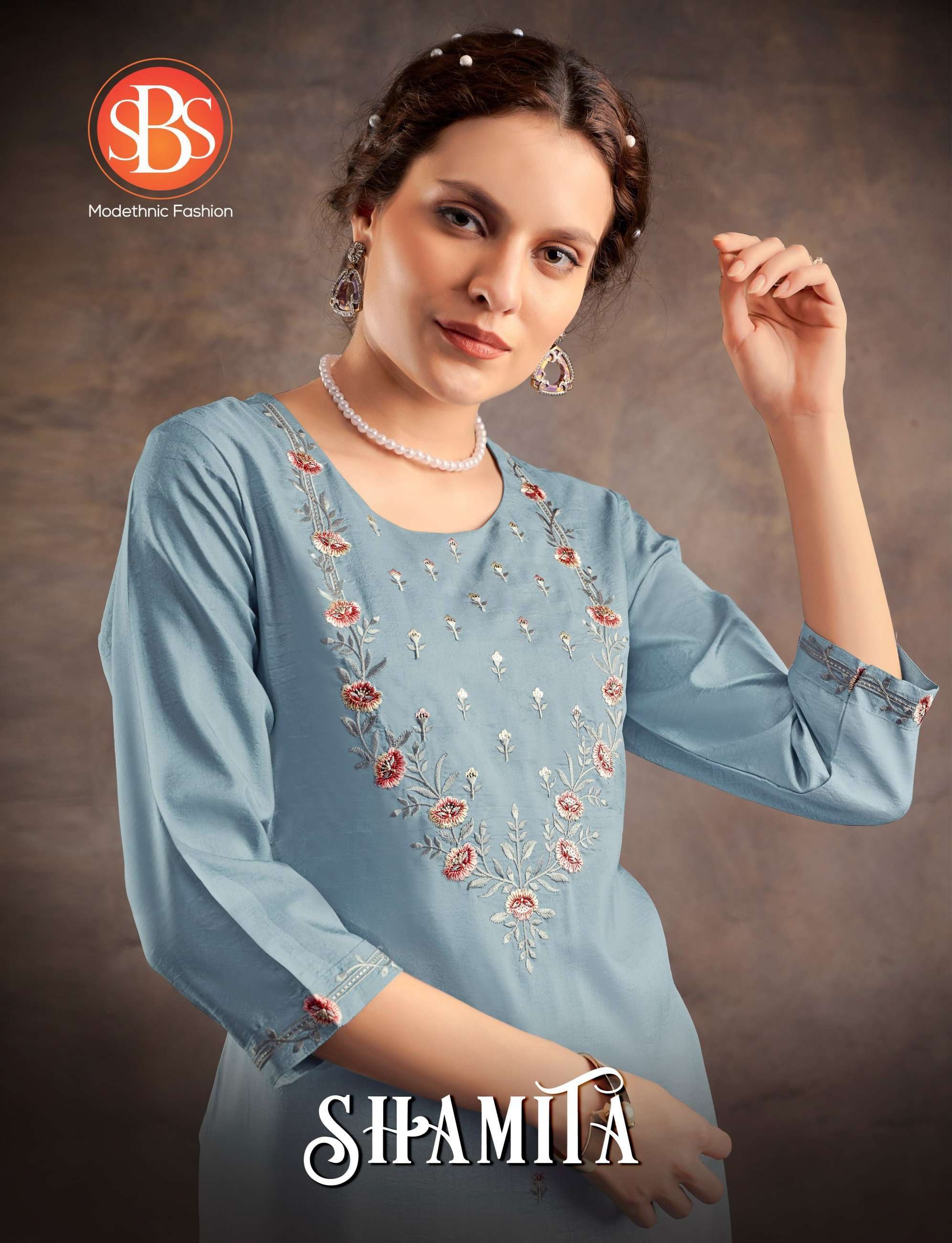 sbs fashion shamita series 3645-3648 Parampara Silk kurti bottom