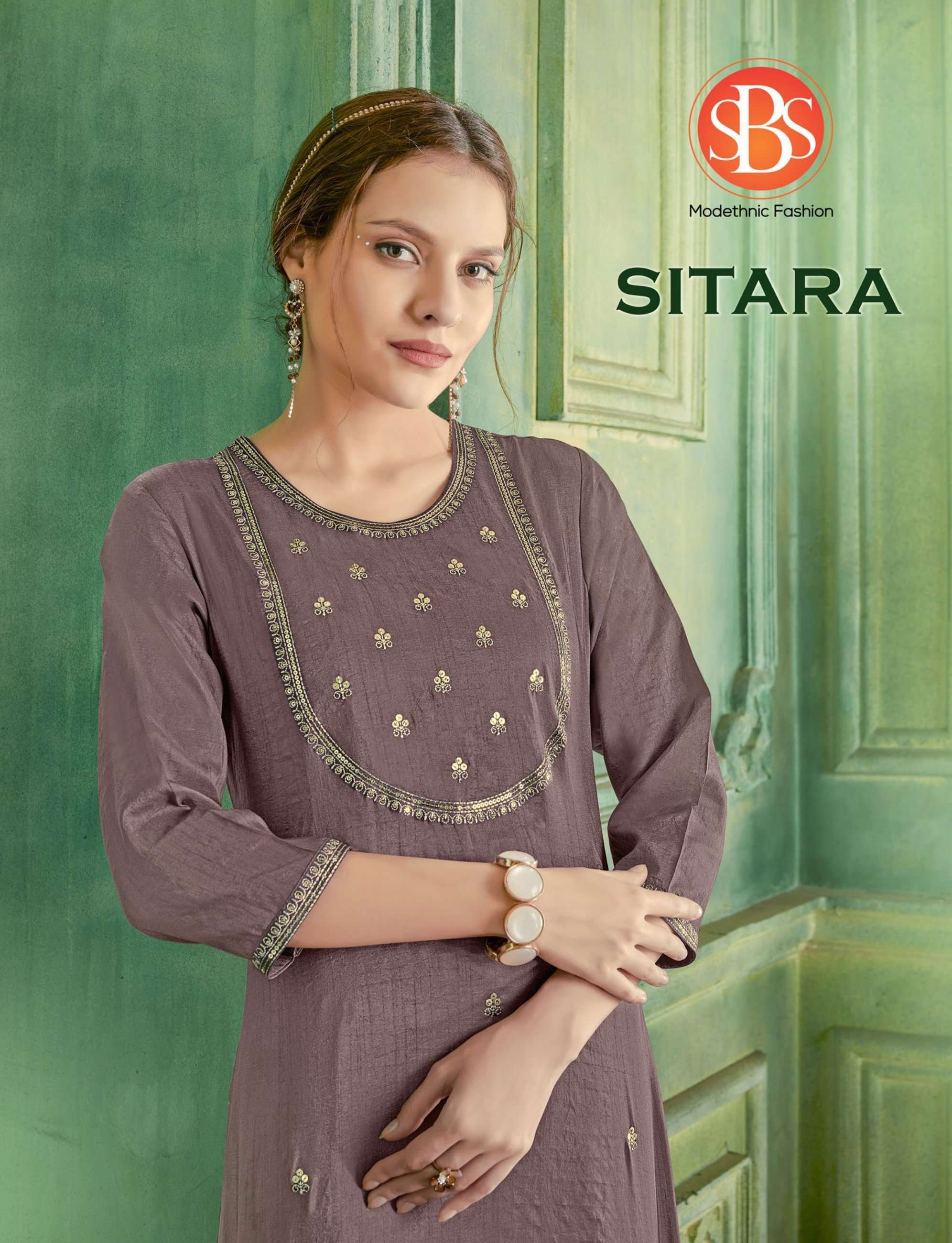 sbs fashion sitara series 3641-3644 Parampara Silk kurti