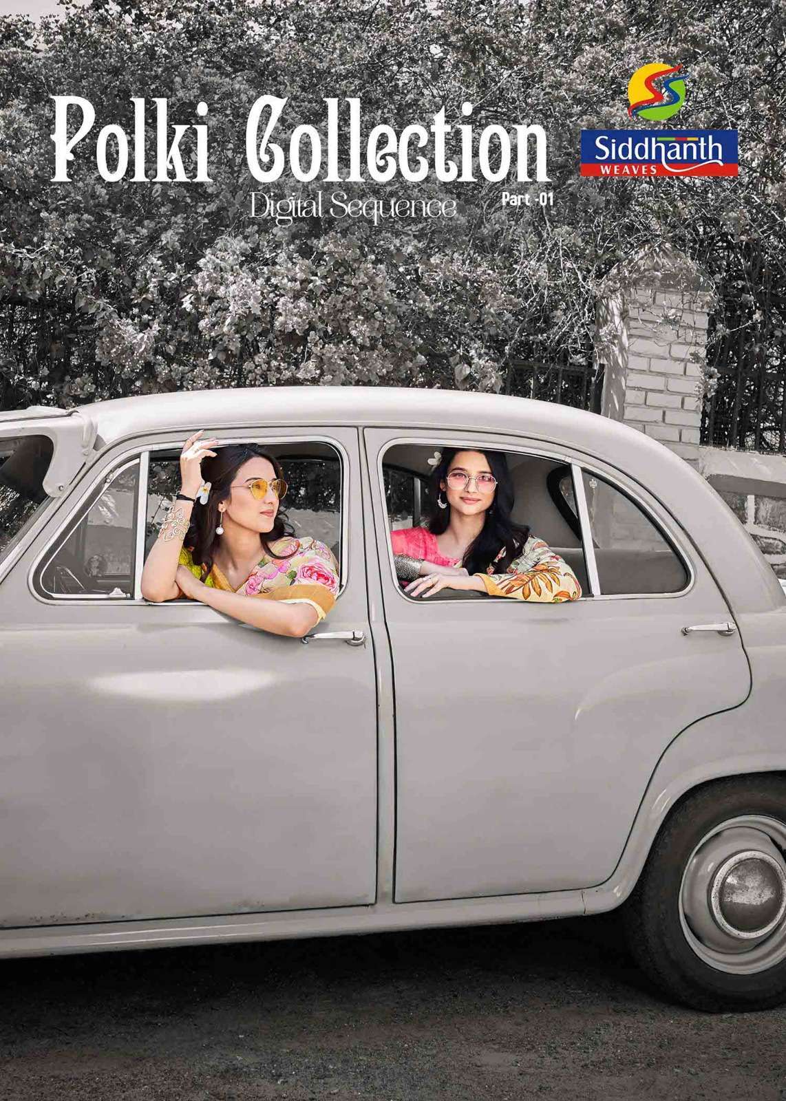 siddhanth weaves polki celebration vol 1 series 90001-90008 cotton saree