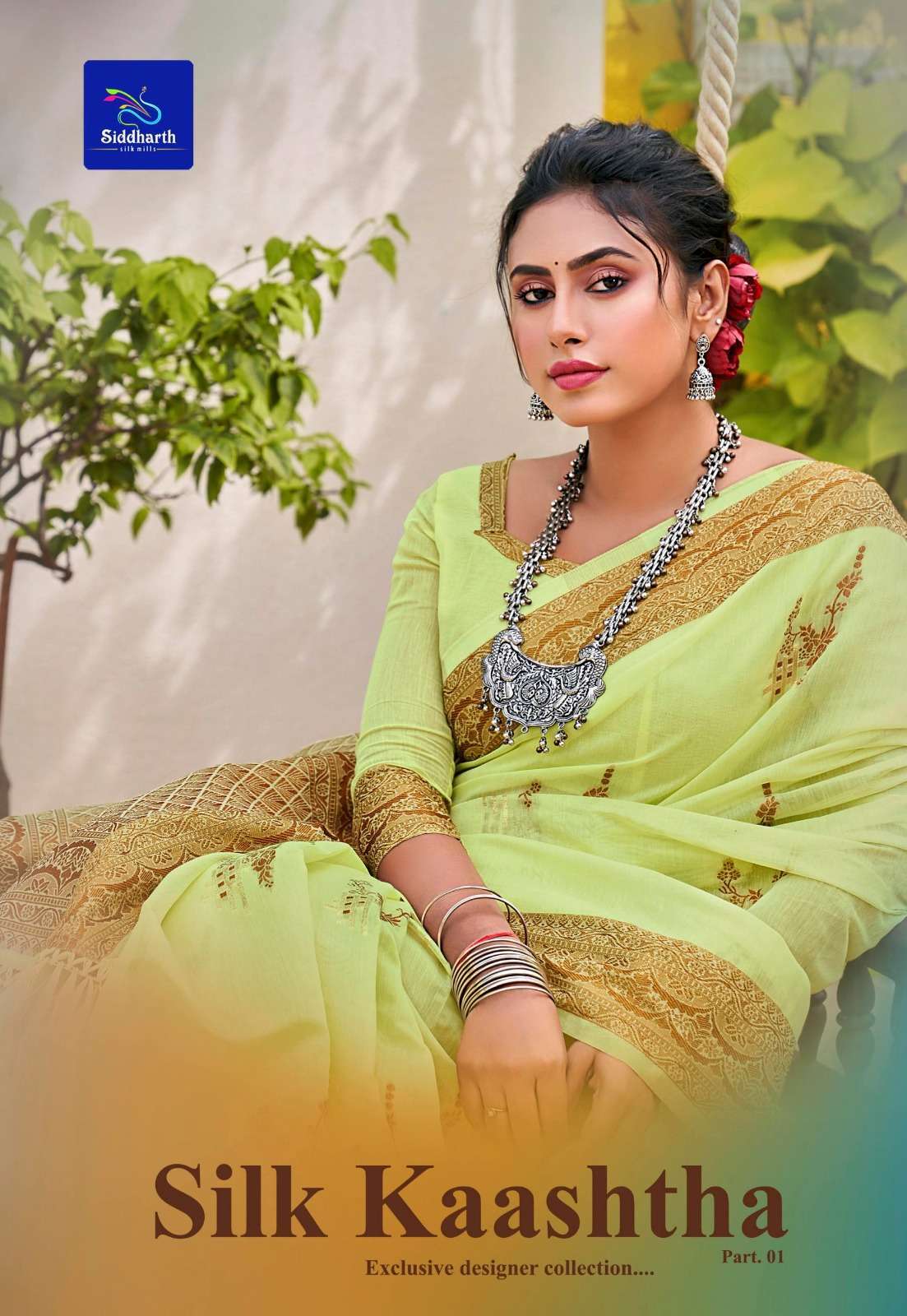 siddhanth weaves silk kaashtha vol 1 series 2701-2706 cotton saree