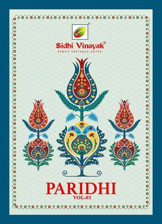 Sidhi Vinayak Paridhi Vol-3 series 3001-3013 Cotton suit